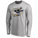 Men's Los Angeles Rams Printed T Shirt 1804