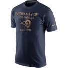 Men's Los Angeles Rams Printed T Shirt 1812