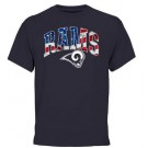 Men's Los Angeles Rams Printed T Shirt 1814