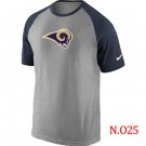 Men's Los Angeles Rams Printed T Shirt 1836