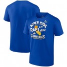 Men's Los Angeles Rams Royal Preschool Super Bowl LVI Champions Hard Count Hometown T-Shirt