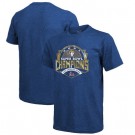 Men's Los Angeles Rams Royal Threads Super Bowl LVI Champions Tri lend T-Shirt