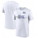 Men's Los Angeles Rams White Super Bowl LVI Champions Hometown T-Shirt
