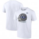 Men's Los Angeles Rams White Super Bowl LVI Champions Ring T-Shirt
