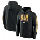 Men's Los Angeles Rams black Super Bowl LVI Champions Hometown Sound Pullover Hoodie