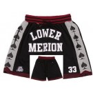Men's Lower Merion High School Black Just Don Shorts