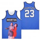 Men's Martin Imma #23 Marty Mar Blue 1992 Basketball Jersey