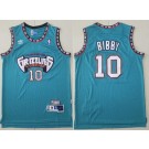 Men's Memphis Grizzlies #10 Mike Bibby Green Hollywood Classic Throwback Swingman Jersey