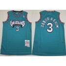 Men's Memphis Grizzlies #3 Shareef Abdur Rahim Green 1996 Throwback Swingman Jersey