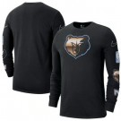 Men's Memphis Grizzlies Black 2022 City Edition Essential Expressive Long Sleeve T-Shirt
