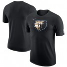 Men's Memphis Grizzlies Black 2022 City Edition Essential Warmup T-Shirt