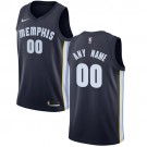 Men's Memphis Grizzlies Customized Navy Icon Swingman Nike Jersey