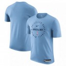 Men's Memphis Grizzlies Light Blue Legend On Court Practice Performance T Shirt