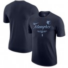Men's Memphis Grizzlies Navy Association Official Ucensed T Shirt
