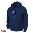 Men's Memphis Grizzlies Navy Blue Printed Pullover Hoodie