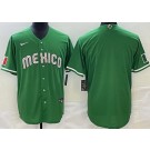 Men's Mexico Blank Green 2023 World Baseball Classic Cool Base Jersey