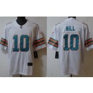Men's Miami Dolphins #10 Tyreek Hill Limited White Alternate Vapor Jersey