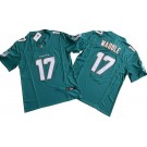 Men's Miami Dolphins #17 Jaylen Waddle Limited Aqua FUSE Vapor Jersey