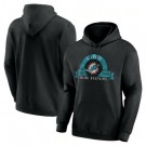 Men's Miami Dolphins Black Utility Pullover Hoodie