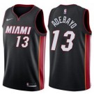 Men's Miami Heat #13 Bam Adebayo Black Icon Hot Press Jersey