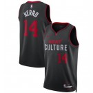 Men's Miami Heat #14 Tyler Herro Black 2023 City Icon Heat Press Jersey