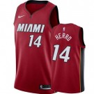 Men's Miami Heat #14 Tyler Herro Red Icon Hot Press Jersey