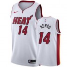 Men's Miami Heat #14 Tyler Herro White Icon Hot Press Jersey