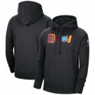 Men's Miami Heat Black 2021 City Edition Essential Logo Pullover Hoodie