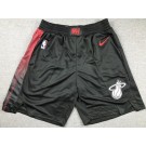 Men's Miami Heat Black 2023 City Swingman Shorts