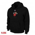 Men's Miami Heat Black Printed Pullover Hoodie
