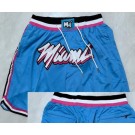 Men's Miami Heat Blue City Just Don Swingman Shorts