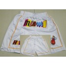 Men's Miami Heat White 2022 City Just Don Shorts