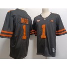 Men's Miami Hurricanes #1 Cam Ward Black College Football Jersey