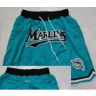 Men's Miami Marlins Green 2024 Just Don Shorts