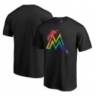Men's Miami Marlins Printed T Shirt 10720