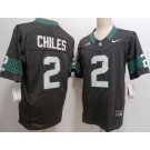 Men's Michigan State Spartans #2 Aidan Chiles Black FUSE College Football Jersey