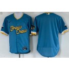 Men's Milwaukee Brewers Blank Powder Blue 2022 City Connect Authentic Jersey