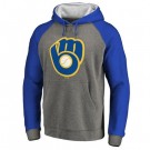Men's Milwaukee Brewers Printed Pullover Hoodie 112701