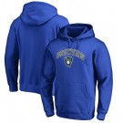 Men's Milwaukee Brewers Printed Pullover Hoodie 112711