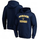 Men's Milwaukee Brewers Printed Pullover Hoodie 112727