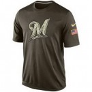 Men's Milwaukee Brewers Printed T Shirt 10594