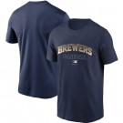 Men's Milwaukee Brewers Printed T Shirt 112131