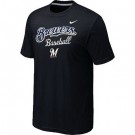 Men's Milwaukee Brewers Printed T Shirt 14317