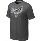 Men's Milwaukee Brewers Printed T Shirt 14318