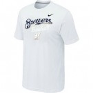 Men's Milwaukee Brewers Printed T Shirt 14327