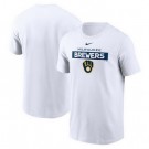 Men's Milwaukee Brewers Printed T Shirt 302045