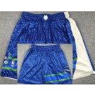 Men's Milwaukee Bucks Blue 2023 City Just Don Shorts