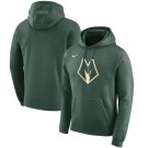 Men's Milwaukee Bucks Green 2020 City Edition Club Pullover Hoodie