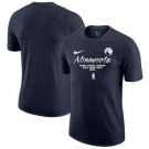 Men's Minnesota Timberwolves Black Association Official Ucensed T Shirt