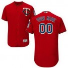 Men's Minnesota Twins Customized Red FlexBase Jersey